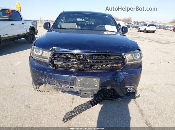 1C4SDJCT2HC828148 2017 DODGE DURANGO Синий Вид спереди