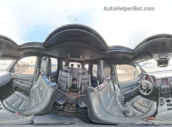 1C4SDJCT2KC536832 2019 DODGE DURANGO Gray Widok wnętrza 360 stopni