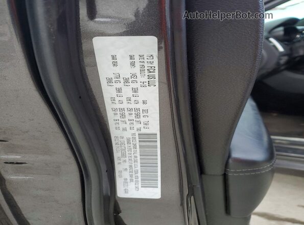 1C4SDJCT2KC536832 2019 DODGE DURANGO Gray Widok naklejki z numerem VIN