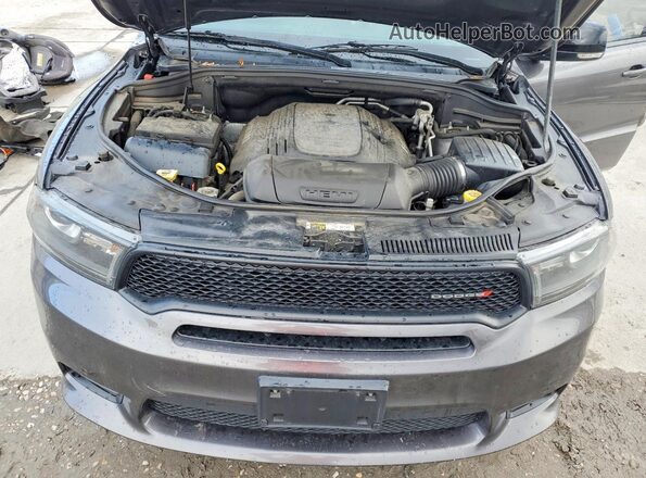 1C4SDJCT2KC536832 2019 DODGE DURANGO Gray Widok wnętrza z tyłu
