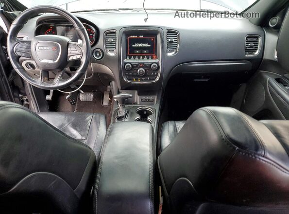 1C4SDJCT2KC536832 2019 DODGE DURANGO Gray Widok deski rozdzielczej