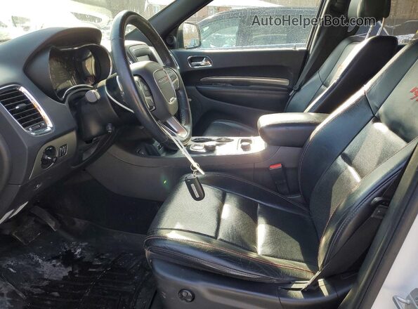 1C4SDJCT3HC679328 2017 DODGE DURANGO White Вид салону спереду