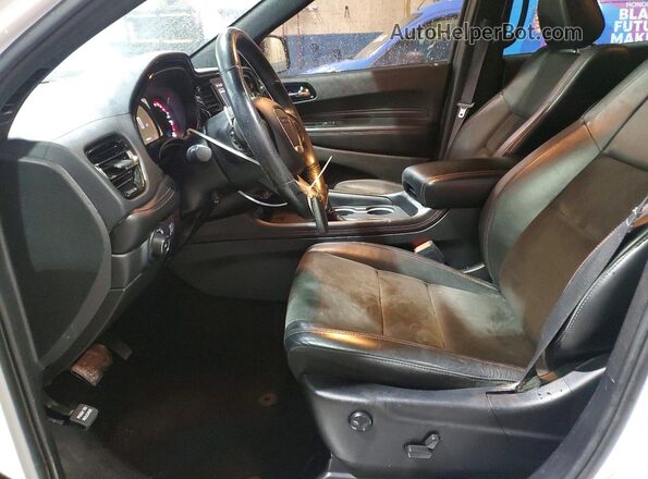 1C4SDJCT5MC641920 2021 DODGE DURANGO Белый Вид салона спереди