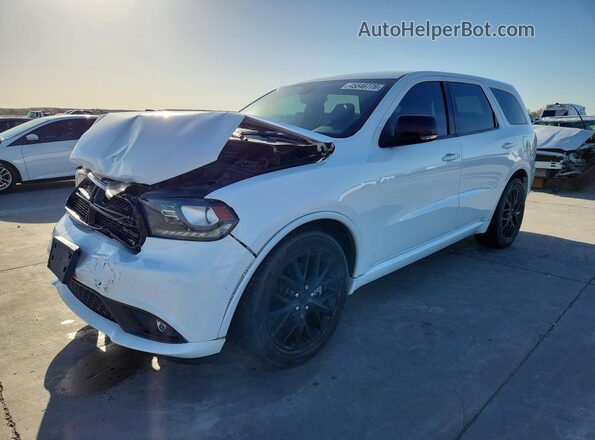1C4SDJCT6GC485908 2016 DODGE DURANGO Белый Передняя левая четверть