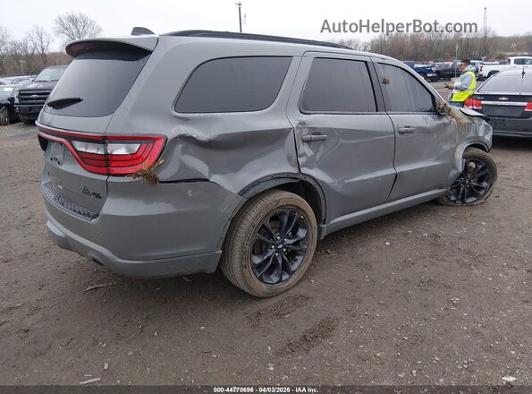 1C4SDJCT6SC516602 2025 DODGE DURANGO Серый Задняя правая четверть