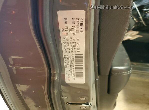 1C4SDJCT7LC156080 2020 DODGE DURANGO Серый Вид наклейки с VIN-кодом