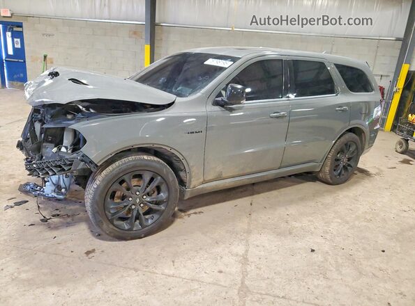 1C4SDJCT7LC156080 2020 DODGE DURANGO Серый Передняя левая четверть