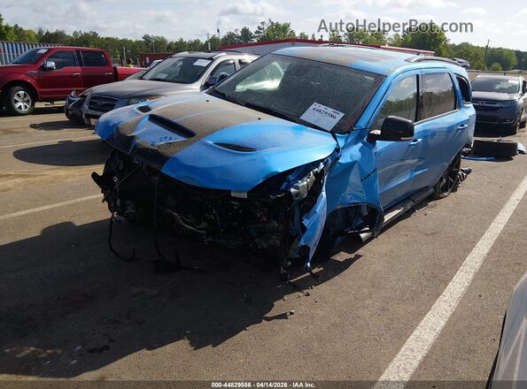 1C4SDJCT7TC218836 2026 DODGE DURANGO Синий Передняя левая четверть