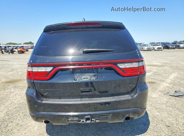 1C4SDJCT8NC222218 2022 DODGE DURANGO Черный Вид сзади