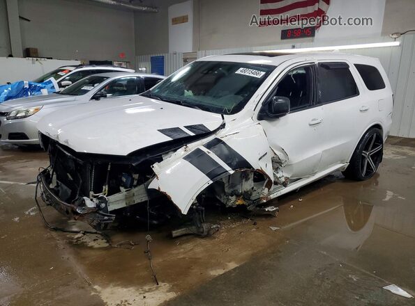1C4SDJCT9GC375404 2016 DODGE DURANGO White Vista tres cuartos delantera izquierda