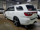 2016 Dodge Durango R White vin: 1C4SDJCT9GC375404