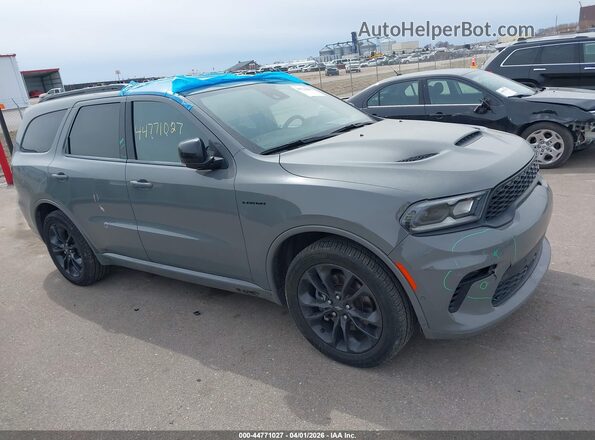 1C4SDJCT9PC568586 2023 DODGE DURANGO Gray Widok z przodu