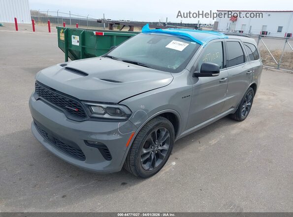 1C4SDJCT9PC568586 2023 DODGE DURANGO Gray Przód lewy