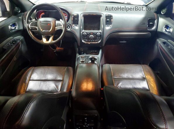 1C4SDJCTXHC906871 2017 DODGE DURANGO Черный Вид панели приборов