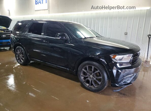 1C4SDJCTXHC906871 2017 DODGE DURANGO Черный Передняя правая четверть