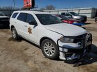 2020 Dodge Durango Ssv Белый vin: 1C4SDJFT4LC368057
