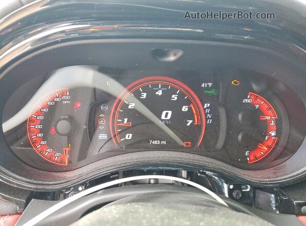 1C4SDJH95PC695512 2023 DODGE DURANGO Белый Вид щитка приборов