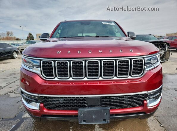 1C4SJSAP0PS517519 2023 JEEP WAGONEER Burgundy წინა ხედი