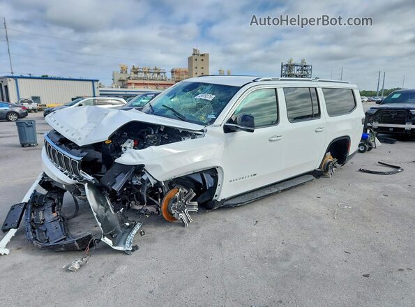 1C4SJSBPXSS538417 2025 JEEP WAGONEER Белый Передняя левая четверть