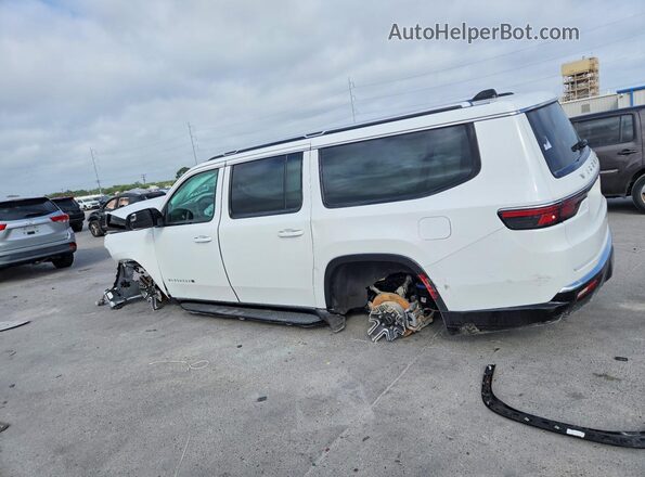 1C4SJSBPXSS538417 2025 JEEP WAGONEER Белый Задняя левая четверть