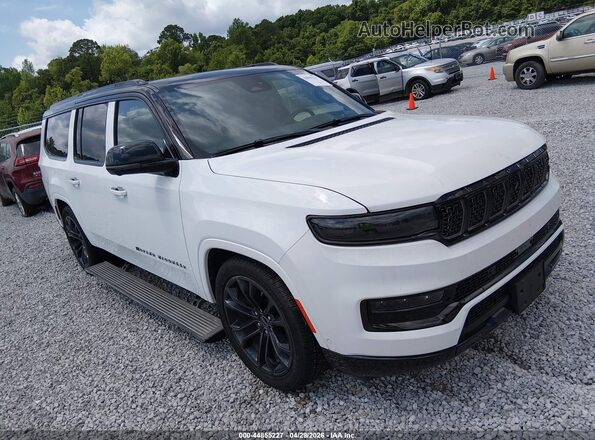 1C4SJSFP3RS132452 2024 JEEP GRAND WAGONEER L White Առջևի աջ