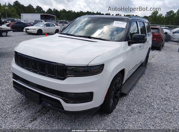 1C4SJSFP3RS132452 2024 JEEP GRAND WAGONEER L White Դիմացի տեսք
