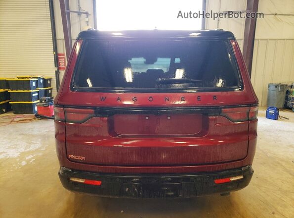 1C4SJVBP2SS533360 2025 JEEP WAGONEER Бордовый Вид сзади