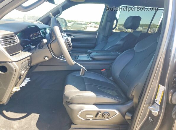 1C4SJVDP0PS552820 2023 JEEP WAGONEER Gray Widok wnętrza z przodu