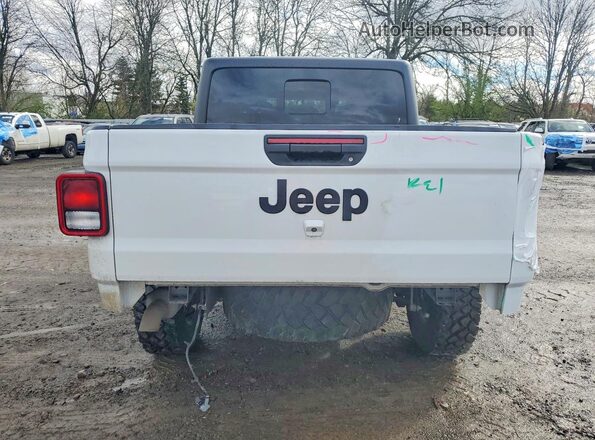 1C6HJTAG0ML564515 2021 JEEP GLADIATOR White Вид ззаду