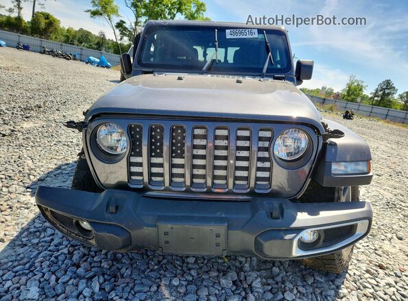 1C6HJTAG2LL214334 2020 JEEP GLADIATOR Серый Вид спереди