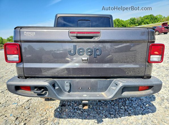 1C6HJTAG2LL214334 2020 JEEP GLADIATOR Серый Вид сзади