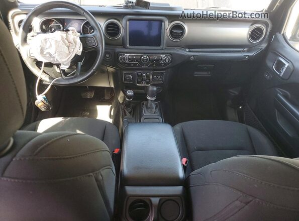 1C6JJTAM2ML558948 2021 JEEP GLADIATOR Black Widok deski rozdzielczej