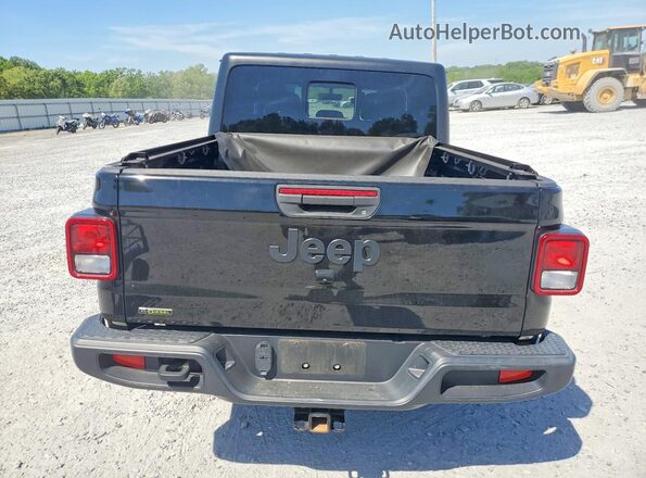 1C6JJTAM2ML558948 2021 JEEP GLADIATOR Black Widok z tyłu