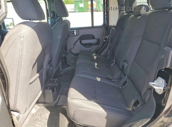 1C6JJTAM2ML558948 2021 JEEP GLADIATOR Black Widok tylnych siedzeń