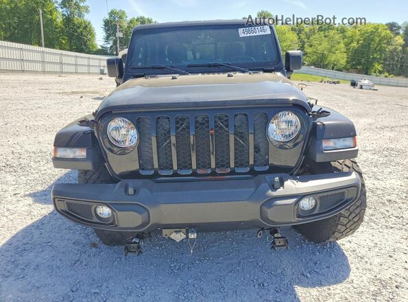 1C6JJTAM2ML558948 2021 JEEP GLADIATOR Black Widok z przodu