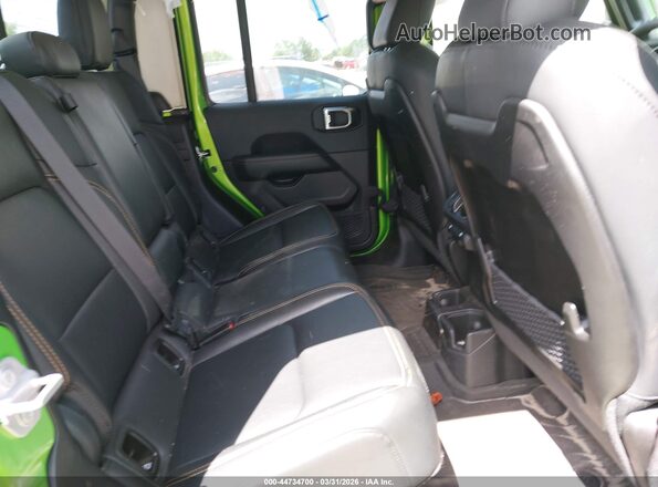 1C6PJTAG7SL518222 2025 JEEP GLADIATOR Green Vista de la etiqueta del VIN