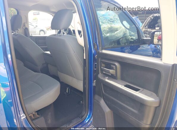1C6RR6FG9JS280535 2018 RAM 1500 Blue VIN կոդի պիտակի տեսք