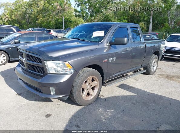 1C6RR6FT0JS279948 2018 RAM 1500 Серый Передняя левая четверть