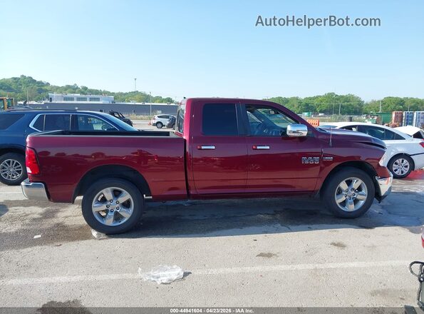 1C6RR6GT2GS403399 2016 RAM 1500 Красный Вид задней части салона