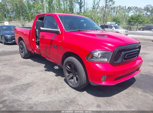 1C6RR6HT0JS101096 2018 RAM 1500 Red Առջևի աջ