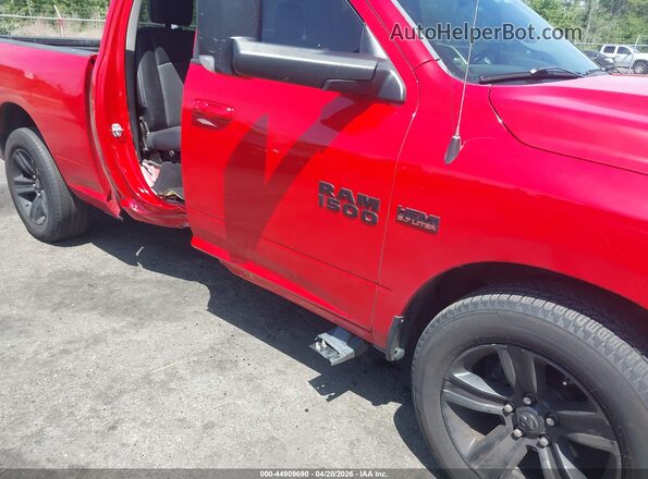 1C6RR6HT0JS101096 2018 RAM 1500 Red Դիմացի տեսք