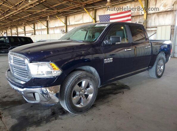 1C6RR6LGXJS143530 2018 RAM 1500 Синий Передняя левая четверть