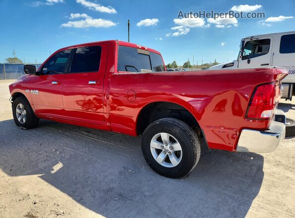 1C6RR6TT8JS143071 2018 RAM 1500 Red Rear left