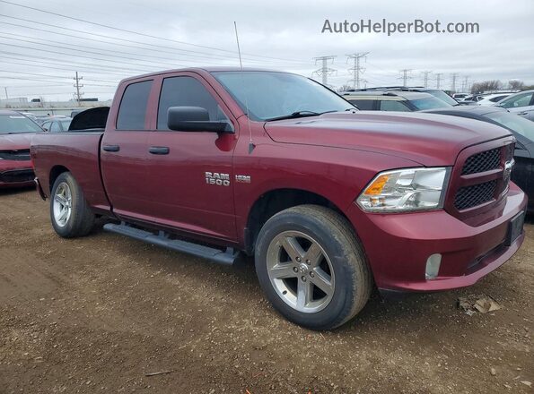 1C6RR7FT8JS184804 2018 RAM 1500 Red Front right