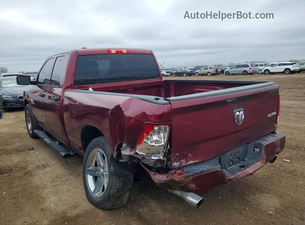 1C6RR7FT8JS184804 2018 RAM 1500 Red Rear left