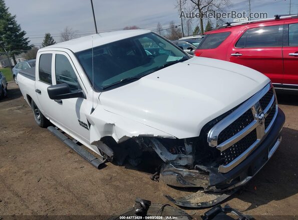 1C6RR7KG1JS283652 2018 RAM 1500 White Przód prawy