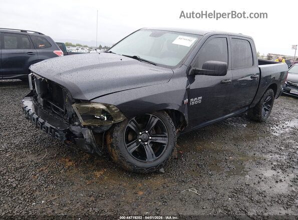 1C6RR7KT1JS265620 2018 RAM 1500 Dark Blue Передняя левая четверть