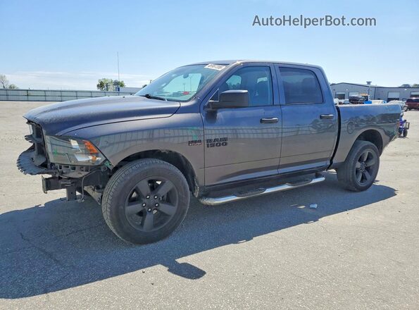 1C6RR7KT3JS329821 2018 RAM 1500 Gray Front left