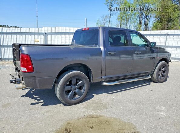 1C6RR7KT3JS329821 2018 RAM 1500 Gray Rear right