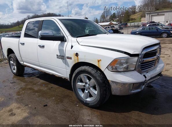 1C6RR7LT4GS342830 2016 RAM 1500 Белый Передняя правая четверть